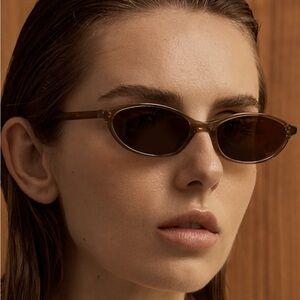 New Shevoke Khaki Green Zulu sunglasses